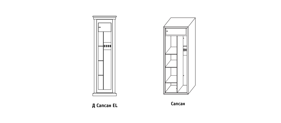 Схемы моделей Valberg Сапсан