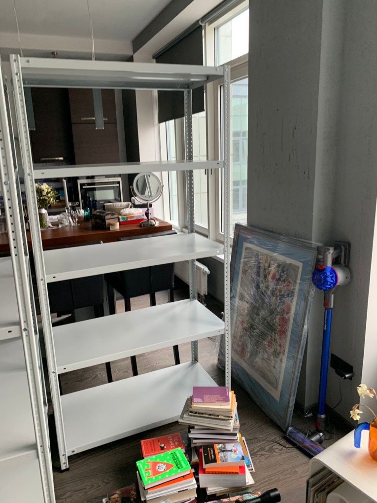 Стеллаж металлический Титан МС-500 2000х1000х400 5 полок купить в Архангельске Стеллаж металлический Титан МС-500 2000х1000х400 5 полок купить в Архангельске