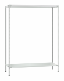 Стеллаж металлический Титан МС-500 2400х1500х500 2 полки Стеллаж металлический Титан МС-500 2400х1500х500 2 полки