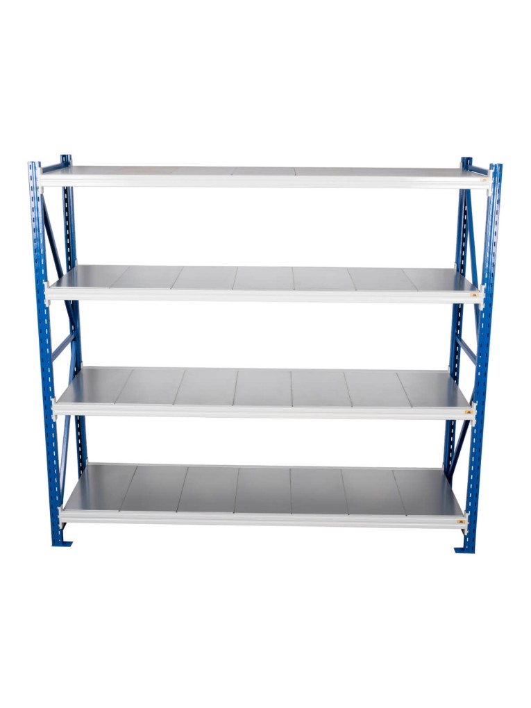 Стеллаж стационарный БиКом СТ-4 250x120x70 4 полки купить в Архангельске Стеллаж стационарный БиКом СТ-4 250x120x70 4 полки купить в Архангельске