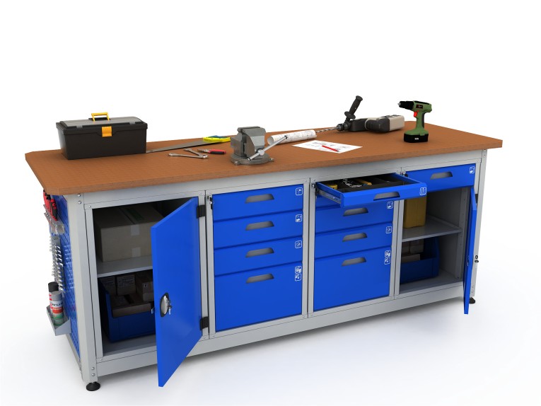 Верстак четырехтумбовый COMBAT 41452.2340 купить в Архангельске