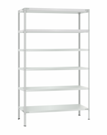 Стеллаж металлический Титан МС-500 3000х1200х400 6 полок Стеллаж металлический Титан МС-500 3000х1200х400 6 полок