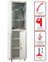 Медицинский шкаф HILFE МД 1 1650/SG купить в Архангельске