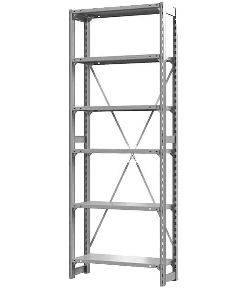 Стеллаж ТСУ 3500x700x600 6 полок (300 кг, металл) купить в Архангельске