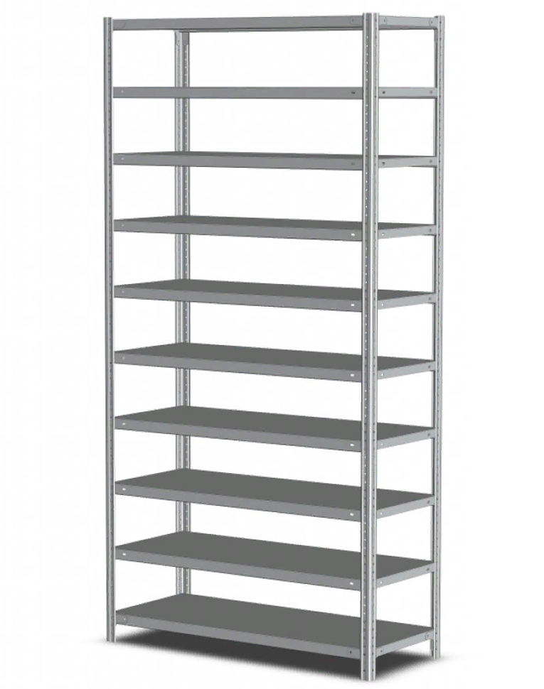 Стеллаж MS Strong 2550х1200х400 10 полок купить в Архангельске