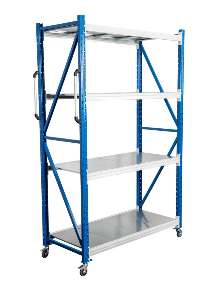 Стеллаж мобильный БиКом СТ-4 250x180x40 4 полки купить в Архангельске