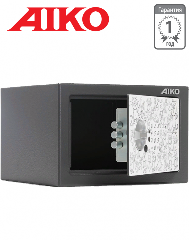 Детский сейф Aiko T-170 EL Paint купить в Архангельске Детский сейф Aiko T-170 EL Paint купить в Архангельске