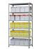 Стеллаж MS Strong 2550х1200х400 6 полок купить в Архангельске
