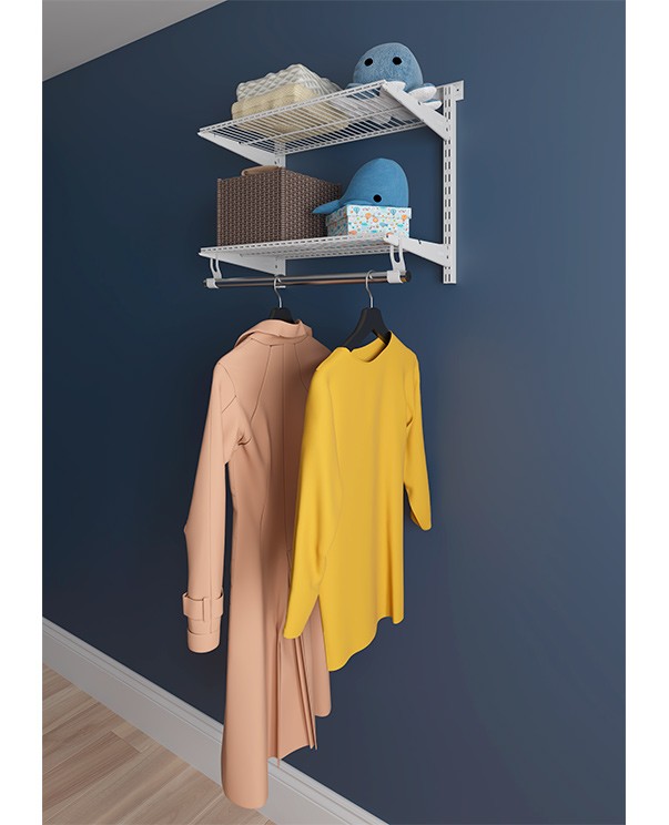 Гардеробная система Практик Home Basic G60S белая купить в Архангельске Гардеробная система Практик Home Basic G60S белая купить в Архангельске