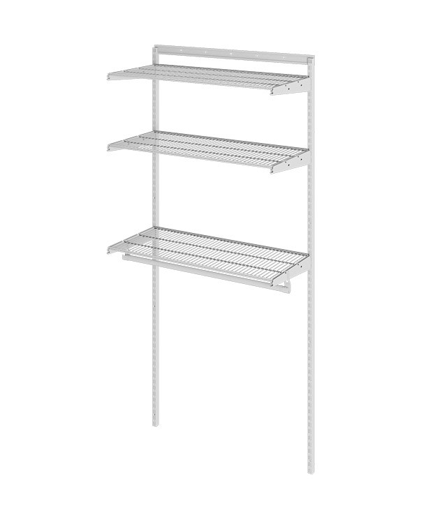 Гардеробная система Практик Home Basic G90 белая купить в Архангельске Гардеробная система Практик Home Basic G90 белая купить в Архангельске