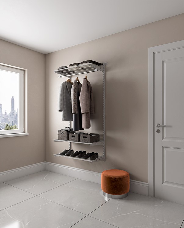 Гардеробная система Практик Home Basic G90 графит купить в Архангельске