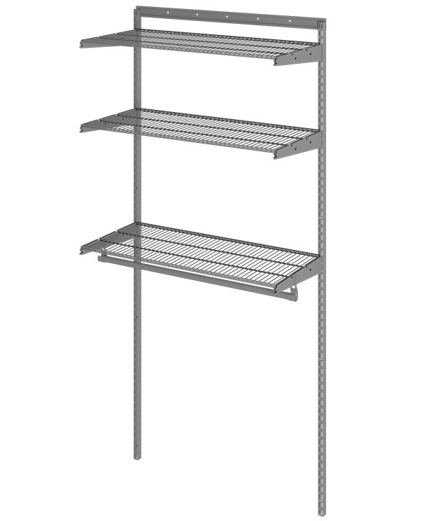 Гардеробная система Практик Home Basic G90 графит купить в Архангельске