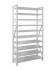 Стеллаж MS U 2000x1200x400 10 полок (280 кг, металл) купить в Архангельске