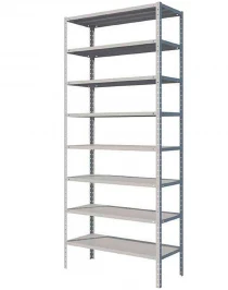 Стеллаж MS Standart 1600х700х400 8 полок