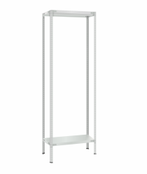 Стеллаж металлический Титан МС-500 3000х700х300 2 полки Стеллаж металлический Титан МС-500 3000х700х300 2 полки