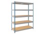 Стеллаж металлический SB 3000х1510х610 5 полок Стеллаж металлический SB 3000х1510х610 5 полок
