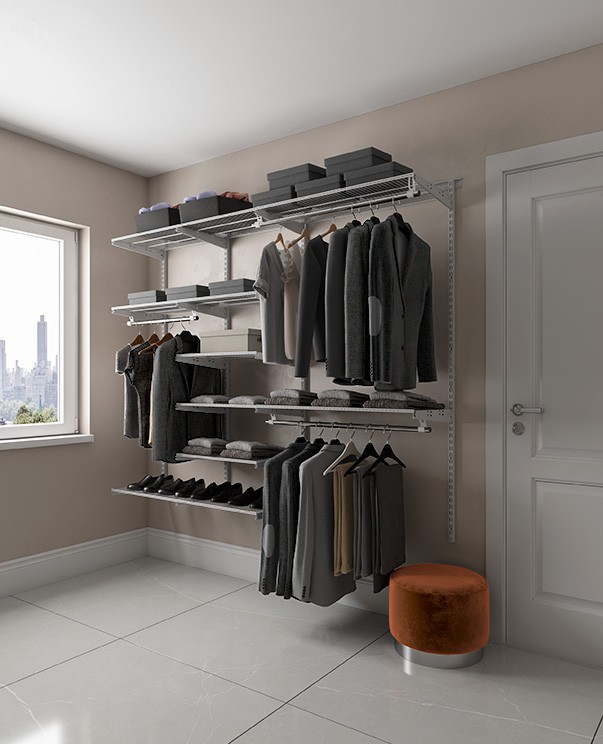 Гардеробная система Практик Home Max G210 графит купить в Архангельске Гардеробная система Практик Home Max G210 графит купить в Архангельске