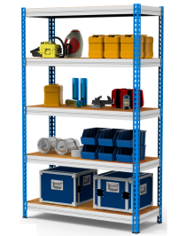 Стеллаж металлический МКФ 3000х1510х500 5 полок Стеллаж металлический МКФ 3000х1510х500 5 полок