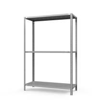 Стеллаж ТС Лайт с перф. полками 2500х700х300 3 полки Стеллаж ТС Лайт с перф. полками 2500х700х300 3 полки