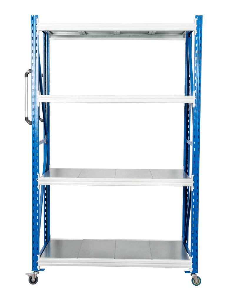 Стеллаж мобильный БиКом СТ-4 250x90x80 4 полки купить в Архангельске