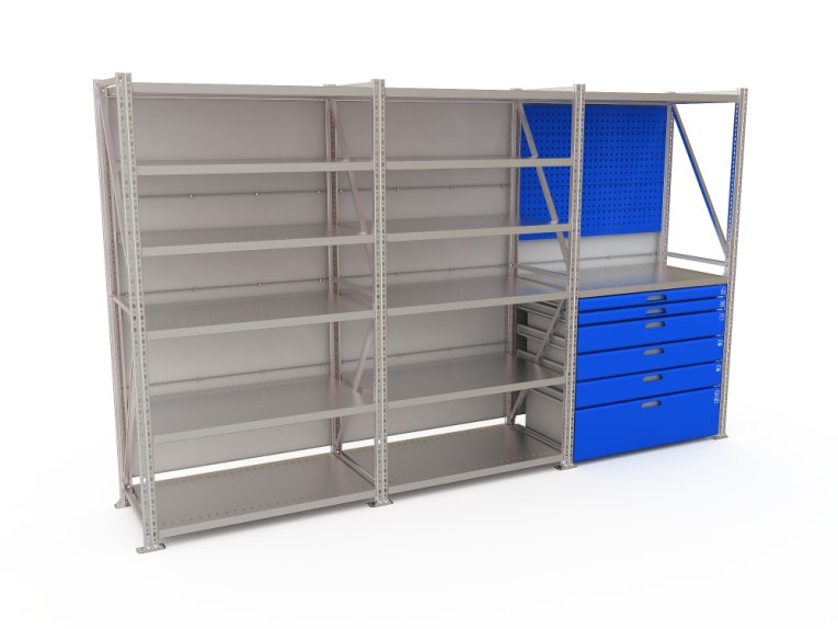 Система хранения инструментов MODUL XL 3x2000 №1 купить в Архангельске