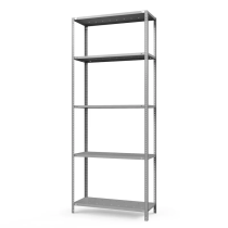 Стеллаж ТС Лайт с перф. полками 1000х700х400 5 полок Стеллаж ТС Лайт с перф. полками 1000х700х400 5 полок