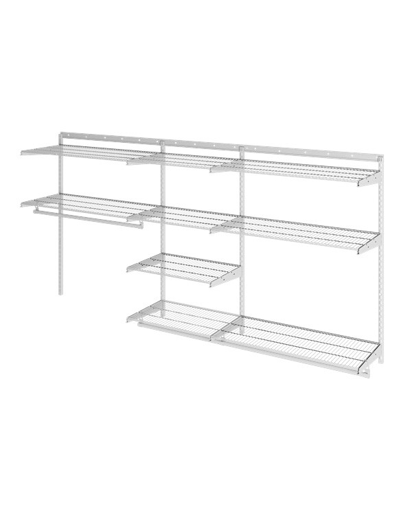 Гардеробная система Практик Home Optima G240 белая купить в Архангельске Гардеробная система Практик Home Optima G240 белая купить в Архангельске