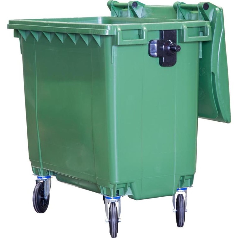 Мусорный контейнер 770л. зелёный купить в Архангельске Мусорный контейнер 770л. зелёный купить в Архангельске