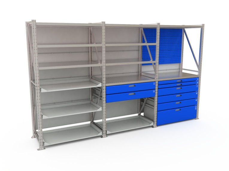 Система хранения инструментов MODUL XL 3x2000 №3 купить в Архангельске