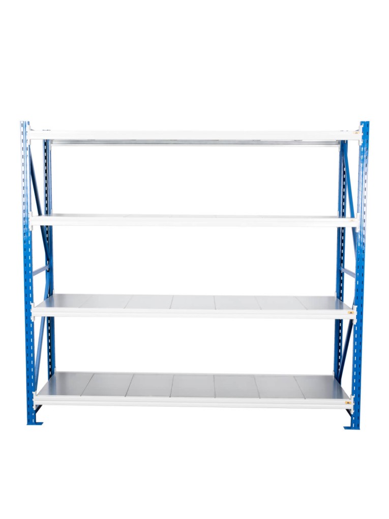 Стеллаж стационарный БиКом СТ-4 250x90x50 4 полки купить в Архангельске Стеллаж стационарный БиКом СТ-4 250x90x50 4 полки купить в Архангельске