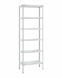 Стеллаж металлический Титан МС-500 3000х700х400 6 полок Стеллаж металлический Титан МС-500 3000х700х400 6 полок