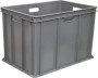 Ящик 600х400х410 сплошной серый Ящик 600х400х410 сплошной серый