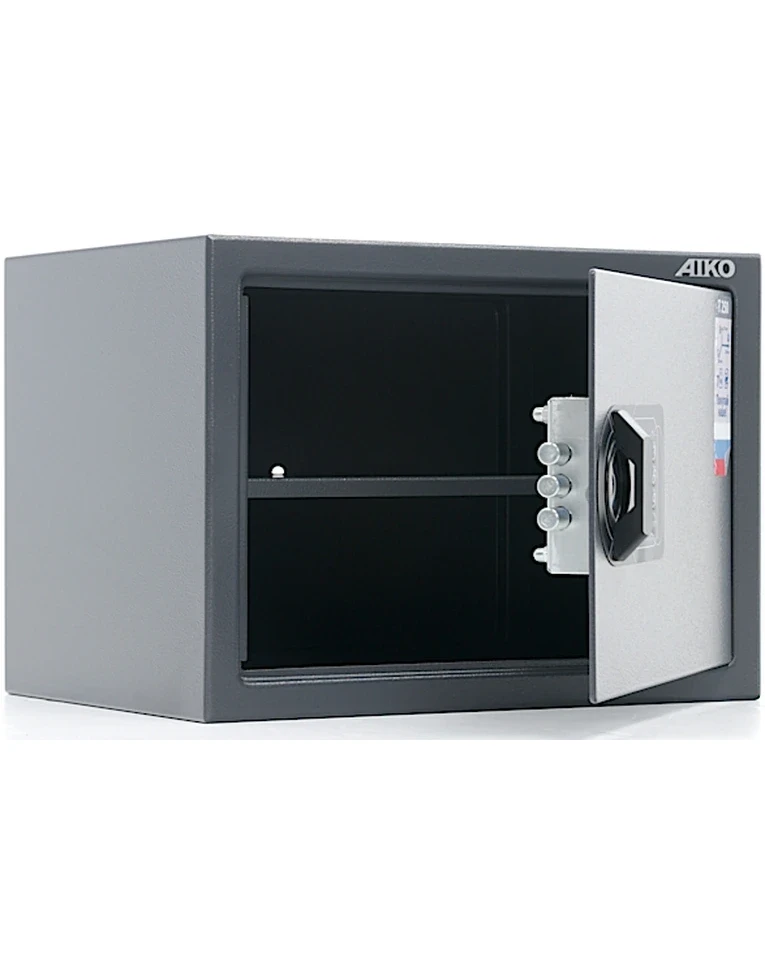 Мебельный сейф Aiko T-250 EL, с приоткрытой дверцей Мебельный сейф Aiko T-250 EL, с приоткрытой дверцей