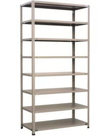 Стеллаж металлический Титан МС-750 1800x700x400 8 полок Стеллаж металлический Титан МС-750 1800x700x400 8 полок