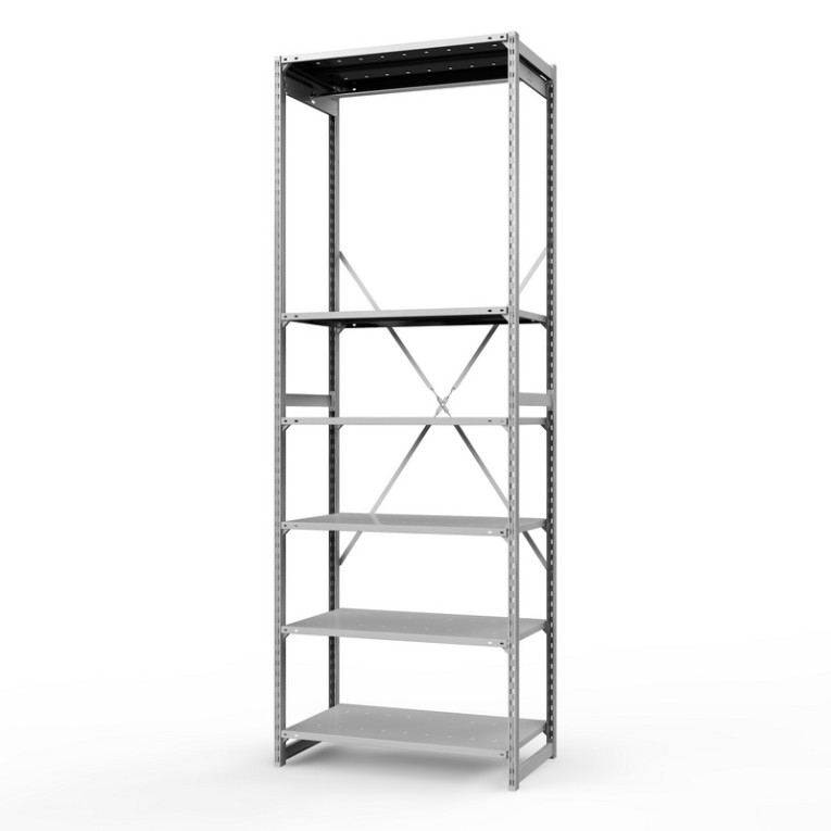 Стеллаж металлический ТСУ Универсал, 3000х1060х500 мм.Штанги: 1шт. Полки: металл усил. перф. 6 шт. купить в Архангельске Стеллаж металлический ТСУ Универсал, 3000х1060х500 мм.Штанги: 1шт. Полки: металл усил. перф. 6 шт. купить в Архангельске