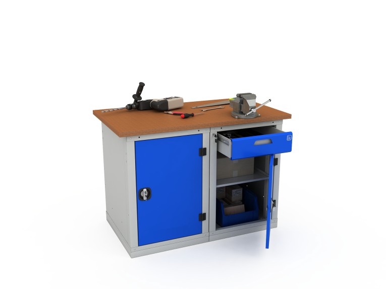 Верстак двухтумбовый WOKER PRO 2102.1200 купить в Архангельске Верстак двухтумбовый WOKER PRO 2102.1200 купить в Архангельске