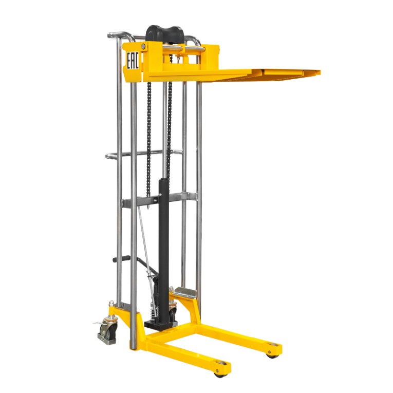 Ручной гидравлический штабелер PJ4150 (400 кг; 1,5 м; с вилами и площадкой) SMARTLIFT (SMART) купить в Архангельске Ручной гидравлический штабелер PJ4150 (400 кг; 1,5 м; с вилами и площадкой) SMARTLIFT (SMART) купить в Архангельске