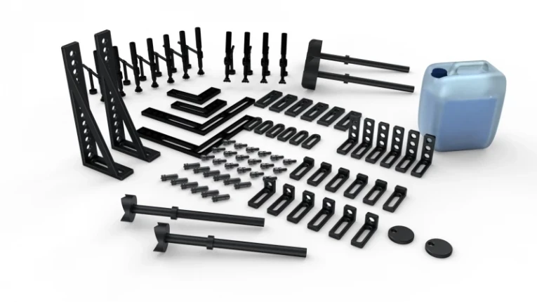 Набор оснастки для сварочного стола №3: Стандартный (84 предмета) купить в Архангельске Набор оснастки для сварочного стола №3: Стандартный (84 предмета) купить в Архангельске