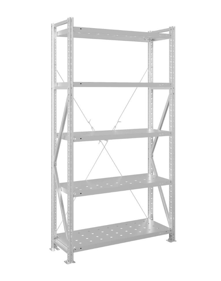 Стеллаж MS U 2000x1200x1000 5 полок (280 кг, перф) купить в Архангельске