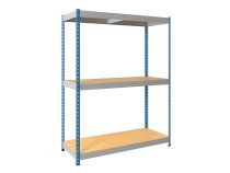 Стеллаж Практик SB 250х183х61 3 полки (фанера) Стеллаж Практик SB 250х183х61 3 полки (фанера)