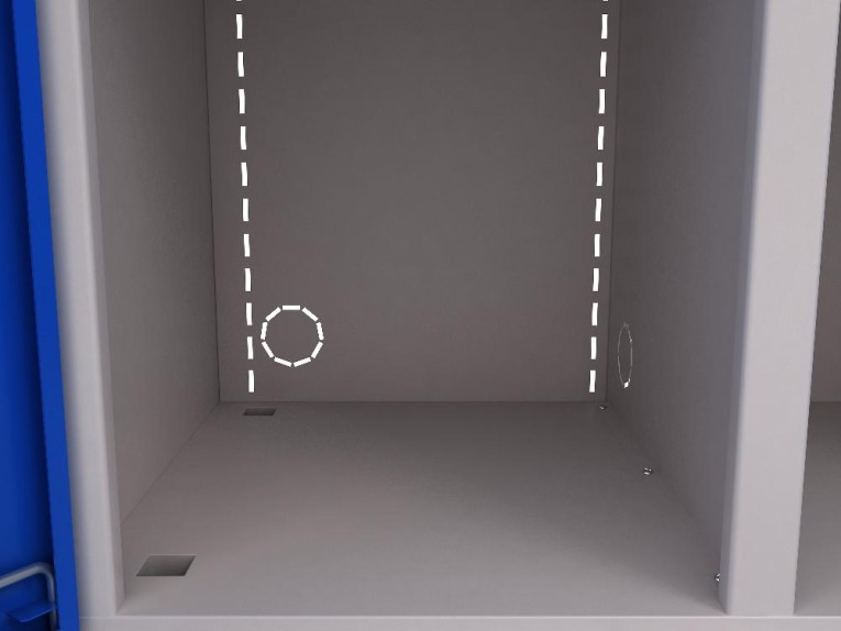 Шкаф инструментальный ERGO 181/2 №1 купить в Архангельске Шкаф инструментальный ERGO 181/2 №1 купить в Архангельске