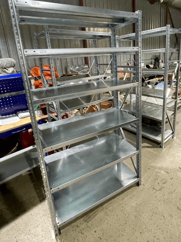 Стеллаж MS U 3000x1200x800 6 полок (350 кг, перф) купить в Архангельске Стеллаж MS U 3000x1200x800 6 полок (350 кг, перф) купить в Архангельске