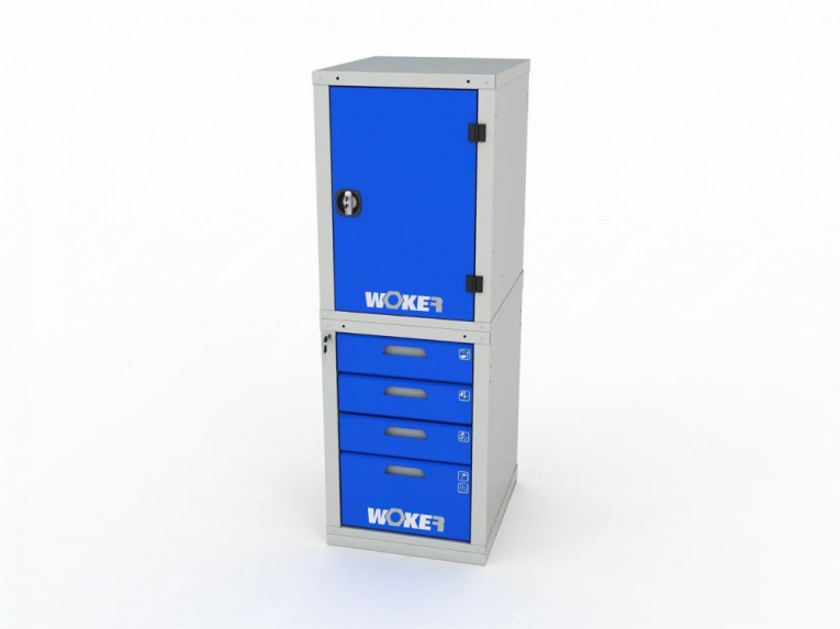 Тумба инструментальная модульная WOKER PRO 0104 S купить в Архангельске