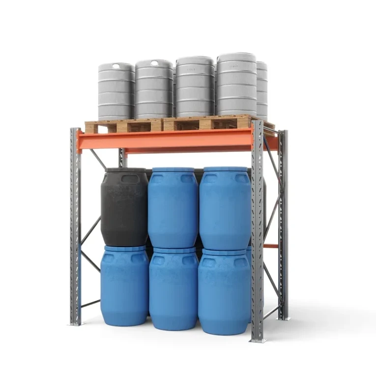 Стеллаж паллетный СПЛ 2000х1800х1100 1 ярус (1300/9700) купить в Архангельске Стеллаж паллетный СПЛ 2000х1800х1100 1 ярус (1300/9700) купить в Архангельске