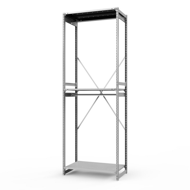 Стеллаж металлический ТСУ Универсал, 3000х1060х600 мм.Штанги: 2шт. Полки: металл усил. перф. 3 шт. купить в Архангельске Стеллаж металлический ТСУ Универсал, 3000х1060х600 мм.Штанги: 2шт. Полки: металл усил. перф. 3 шт. купить в Архангельске