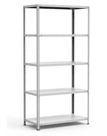 Стеллаж металлический Титан МС-500 1200х1200х300 5 полок Стеллаж металлический Титан МС-500 1200х1200х300 5 полок
