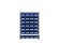 Стеллаж для пластиковых лотков SORTEX двухсторонний 1500x1000x800.03 купить в Архангельске