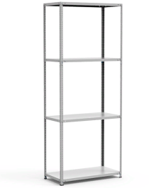 Стеллаж металлический Титан МС-750 2300x1000x400 4 полки Стеллаж металлический Титан МС-750 2300x1000x400 4 полки