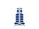 Стеллаж для пластиковых лотков SORTEX двухсторонний 1500x1000x800.05 купить в Архангельске