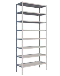 Стеллаж MS Strong 2550х1000х400 8 полок Стеллаж MS Strong 2550х1000х400 8 полок